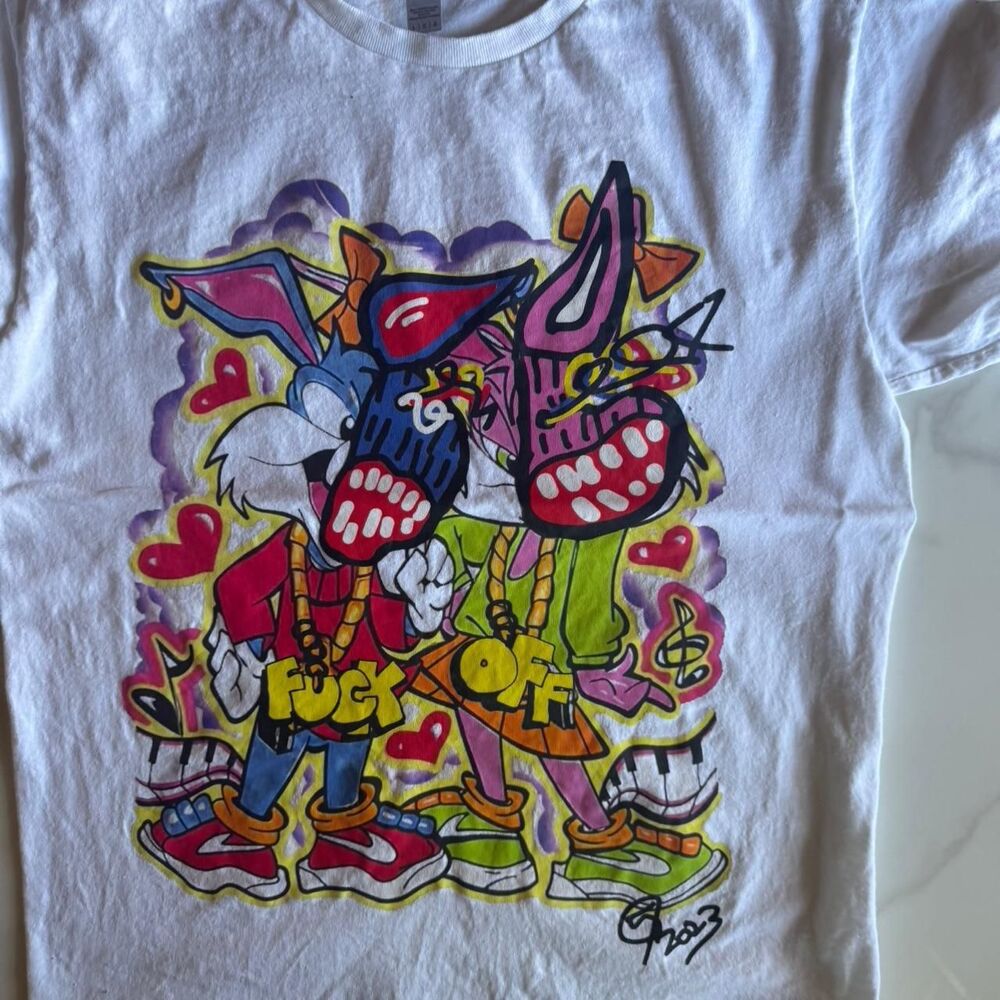 Y2K Cartoon Graphic Tee
